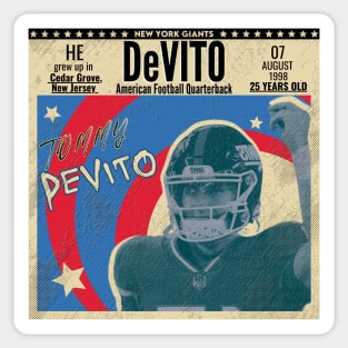 Tommy DeVito Giants Sticker